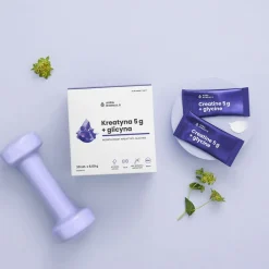 Aura Herbals Kreatyna 3 g + glicyna, saszetki z proszkiem, 30 szt.
