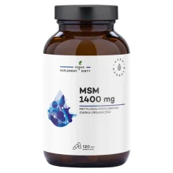 Aura Herbals MSM 1400 mg, siarka organiczna, kapsułki, 120 szt.