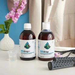 Aura Herbals Silidrop + bor, krople, 500 ml
