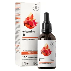 Aura Herbals Witamina A Forte MCT-Oil, krople, 50 ml