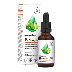 Aura Herbals, Witamina B Complex, krople, 30 ml