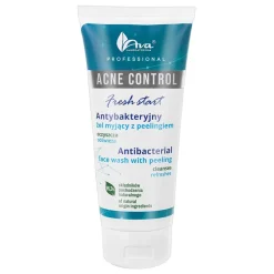 AVA Acne Control, antybakteryjny żel myjący z peelingiem, 200 ml