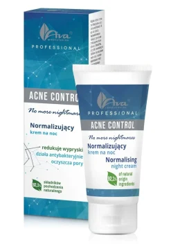 AVA Acne Control, normalizujący krem na noc, 50 ml