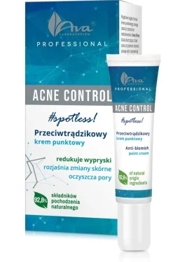 AVA Acne Control, przeciwtrądzikowy krem punktowy, 15 ml