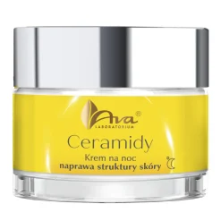 AVA Ceramidy, naprawa struktury skóry, krem na noc, 50 ml