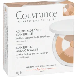 Avene Couvrance, transparentny puder mozaikowy, 10 g
