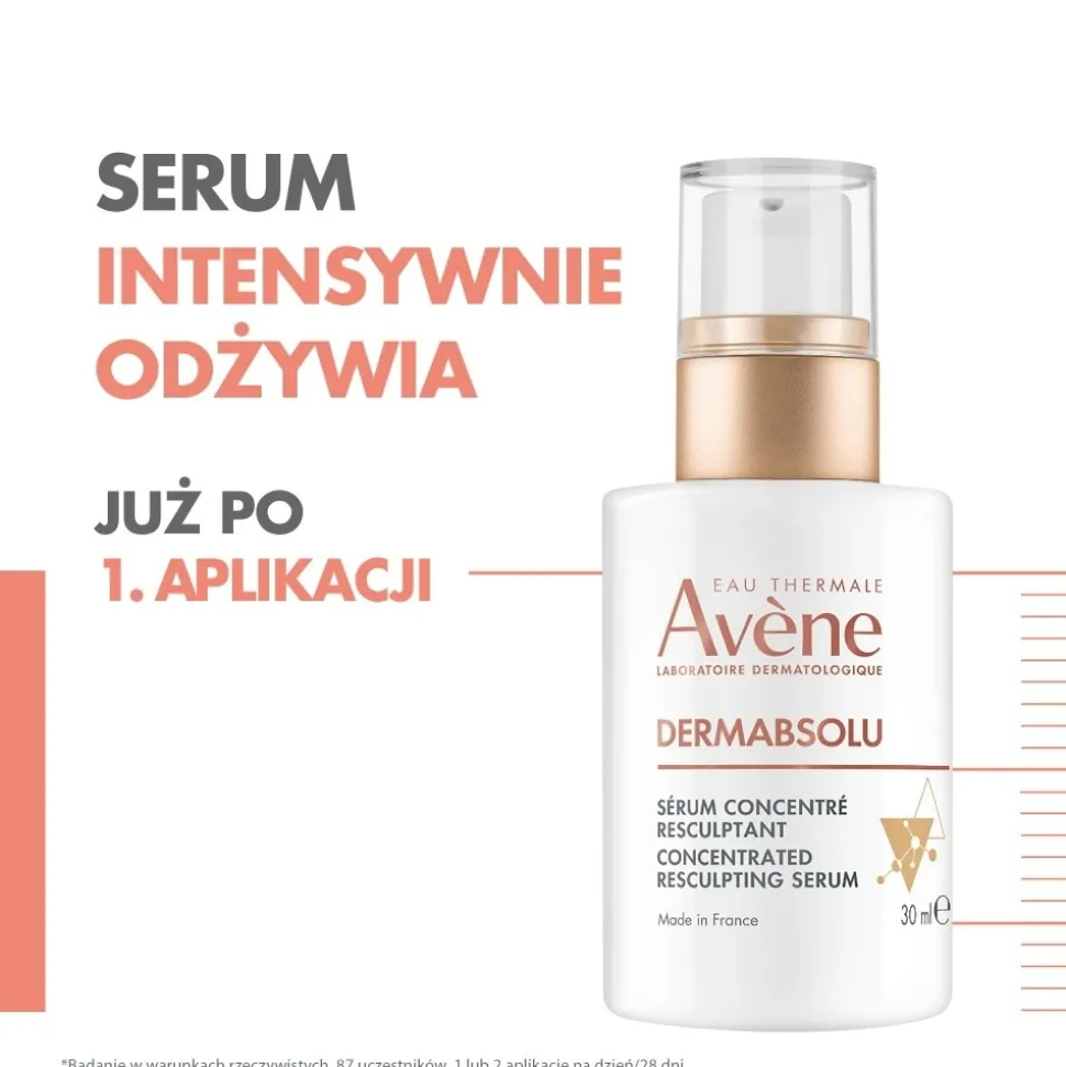 Avene DermAbsolu, serum przywracające kontur twarzy, 30 ml
