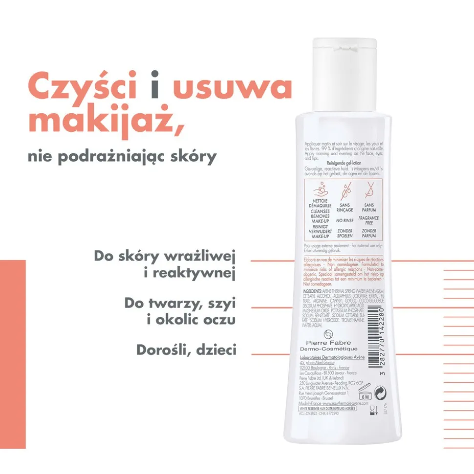 Avene Tolerance Control, żel-balsam oczyszczający, 200 ml