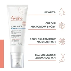 Avene Tolerance Hydra-10, krem nawilżający, 40 ml