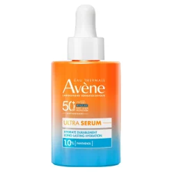 Avene Ultra Serum, serum długotrwale nawilżajace, SPF 50+, 30ml