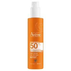 Avene wysoka ochrona przeciwsłoneczna SPF 50, spray do twarzy i ciała, 200 ml