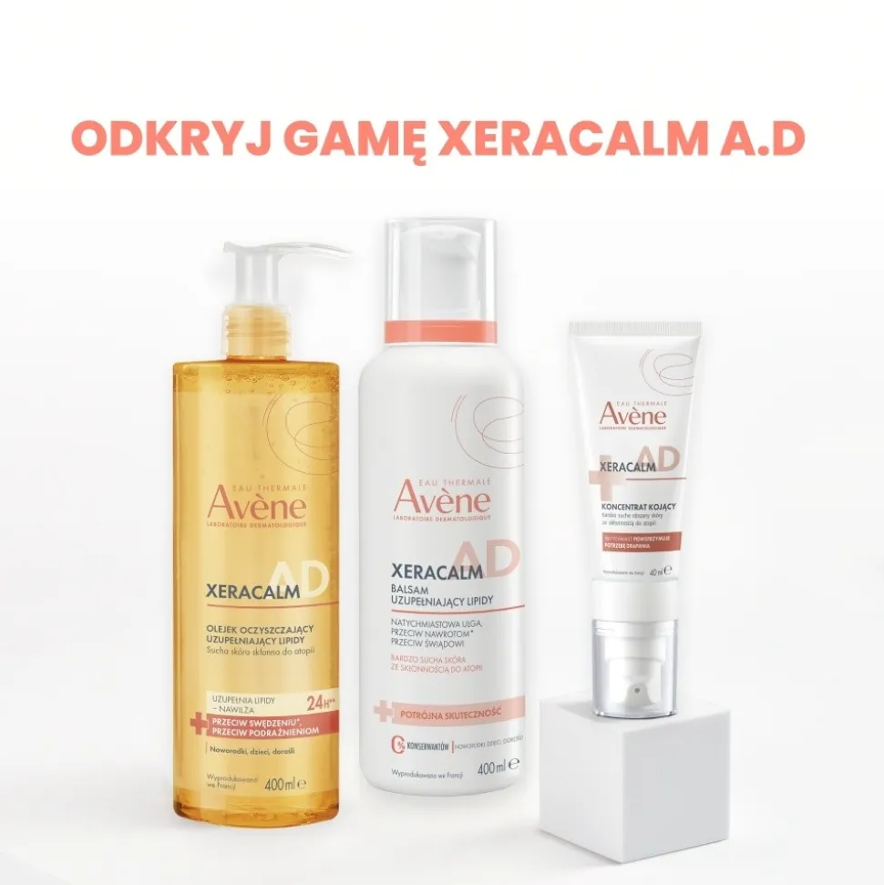 Avene Xera Calm A.D, koncentrat kojący, 40 ml