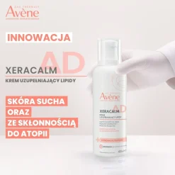 Avene Xera Calm A.D, krem uzupełniający lipidy, 400 ml