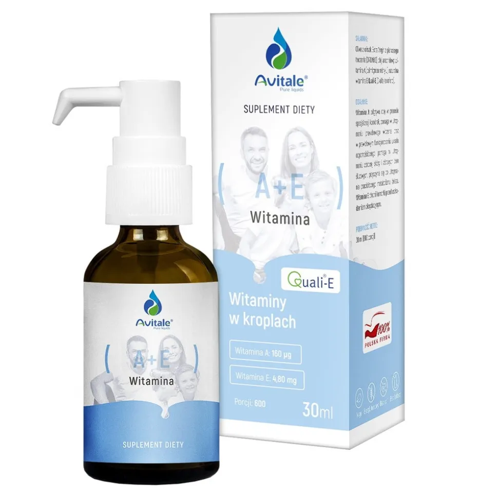 Avitale Witamina A + E, krople, 30 ml