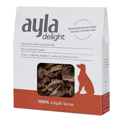 Ayla Delight, żołądki kacze, liofilizowane przysmaki dla psa, 28 g
