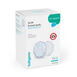BabyOno, białe wkładki laktacyjne Natural Nursing, 24 szt.