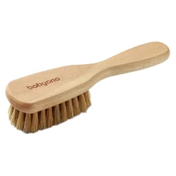 BabyOno, szczotka z naturalnego włosia, średnio miękka, 1 szt.