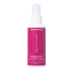 Back to Comfort Resveravit-C Age Glow, spray ochronny do twarzy i ciała, SPF50, 125 ml