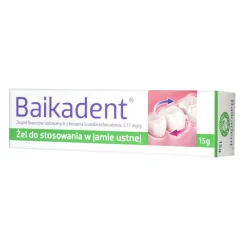 Baikadent, 5,77 mg / g, żel do stosowania w jamie ustnej, 15 g