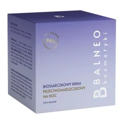 Balneokosmetyki, krem biosiarczkowy, przeciwzmarszczkowy, na noc, 50 ml