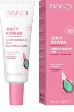 Bandi Juicy Power, odmładzający mus do twarzy, 40 ml
