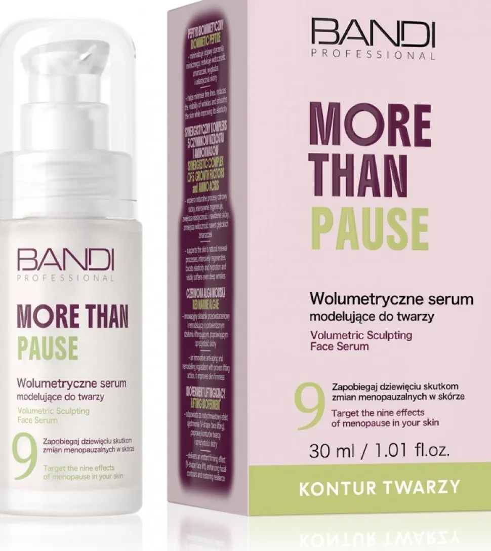 Bandi More Than Pause, wolumetryczne serum modelujące do twarzy, 30 ml