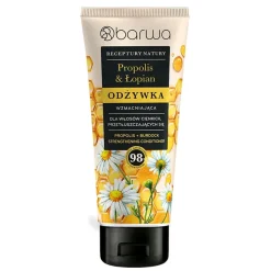 Barwa Receptury Natury, odżywka wzmacniająca, Propolis & Łopian, 200 ml