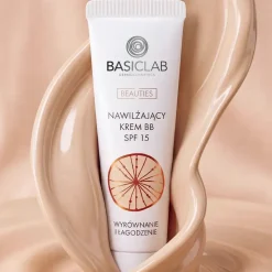 BasicLab Beauties, nawilżający krem,BB SPF15, Light, 33 ml