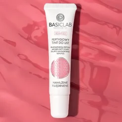 BasicLab Beauties, tint peptydowy do ust, Rosy, 15 ml