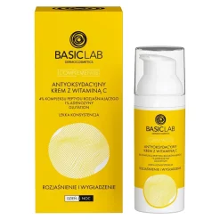 BasicLab Complementis, antyoksydacyjny krem z witaminą C, o lekkiej konsystencji, 50 ml