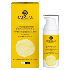 BasicLab Complementis, antyoksydacyjny krem z witaminą C, o bogatej konsystencji, 50 ml
