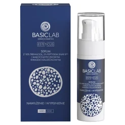 BasicLab Esteticus, nawilżenie i wypełnienie, serum z 10% trehalozą, 5% SNAP-8, 30 ml