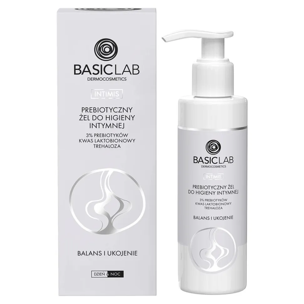BasicLab Intimis, prebiotyczny żel do higieny intymnej, 200 ml