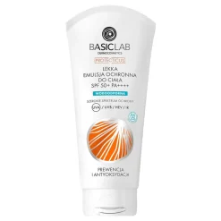 BasicLab Protecticus, lekka emulsja ochronna do ciała SPF 50+ PA++++, 100 ml