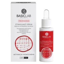 BasicLab Trichologis, stymulujące serum przeciw wypadaniu włosów, 30 ml
