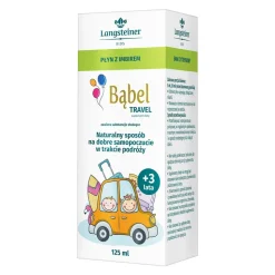 Bąbel Travel, płyn z imbirem, 125 ml