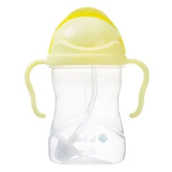 B.BOX, bidon dla dzieci, kubek niekapek ze słomką, Gelato Banana Split, 6 m+, 240 ml