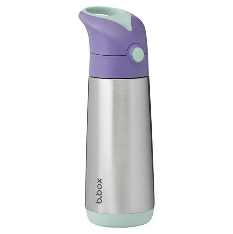 B.box, Bidon termiczny Lilac Pop 500 ml, 1 szt.