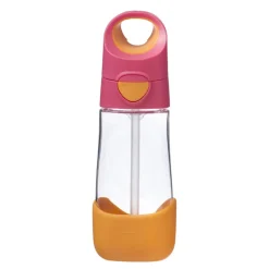 B.box, bidon tritanowy ze słomką, Strawberry Shake, 450 ml, 1 szt.