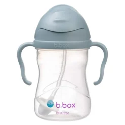 B.box, Bidon ze słomką Ocean, 240 ml, 1 szt.