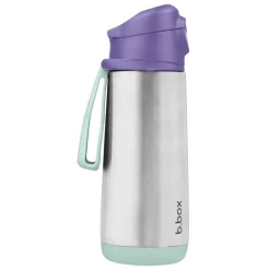B.box, butelka termiczna sportowa, z ustnikiem, 500 ml, Lilac, 1 szt.