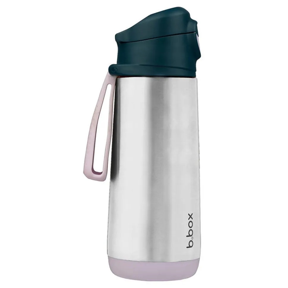 B.box, butelka termiczna sportowa, z ustnikiem, 500 ml, Indygo, 1 szt.