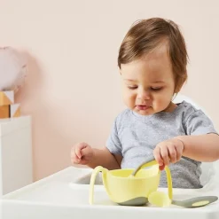 B.box, pierwsze sztućce dla niemowląt, Banana Split, 1 szt.