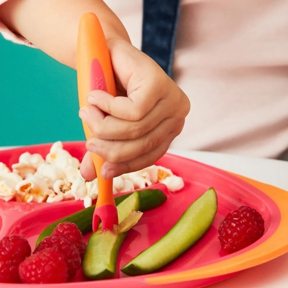 B.box, pierwsze sztućce dla niemowląt, Strawberry Shake, 1 szt.