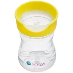 B.BOX, pokrywka do kubka treningowego, cytrynowa, 1 szt.