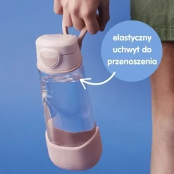 B.box, Sportowa butelka tritanowa 600 ml, Indigo Rose, 1 szt.