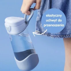 B.box, Sportowa butelka tritanowa 450 ml, Lilac Pop 1 szt.