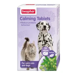Beaphar Calming Tablets, tabletki redukujące stres, tabletki, 20 szt.