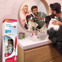 Beaphar Dental Kit, zestaw do czyszczenia zębów dla psów i kotów, 1 szt.
