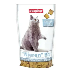 Beaphar Nieren Bits, przysmak dla kotów, wspomagające pracę nerek, 150 g